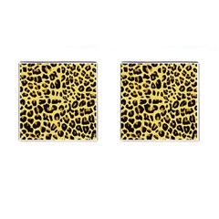Animal Fur Skin Pattern Form Cufflinks (square) by Wegoenart