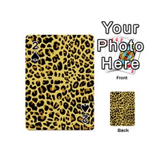 Animal Fur Skin Pattern Form Playing Cards 54 (mini) by Wegoenart