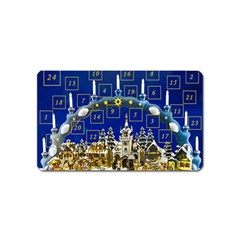 Advent Calendar Advent Gifts Magnet (name Card) by Wegoenart