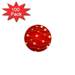 Background Christmas Decoration 1  Mini Magnets (100 Pack)  by Simbadda