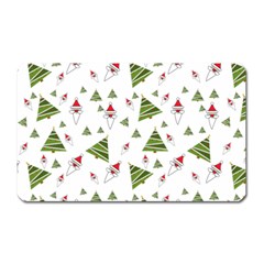 Christmas Santa Claus Decoration Magnet (rectangular) by Simbadda