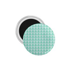 Mint Triangle Shape Pattern 1 75  Magnets by picsaspassion