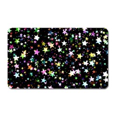 Wallpaper Star Advent Christmas Magnet (rectangular) by Wegoenart