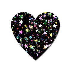 Wallpaper Star Advent Christmas Heart Magnet by Wegoenart