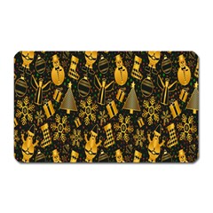 Christmas Background Magnet (rectangular) by Wegoenart