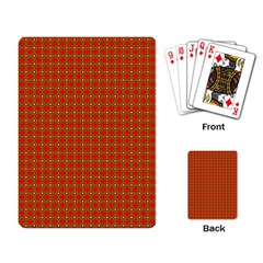 Christmas Paper Wrapping Paper Pattern Playing Cards Single Design by Wegoenart