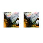 Art Abstract Painting Abstract Cufflinks (Square) Front(Pair)