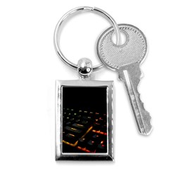 Keyboard Led Technology Key Chains (rectangle)  by Wegoenart