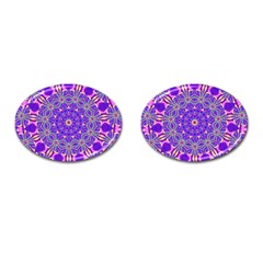 Art Abstract Background Cufflinks (oval) by Wegoenart