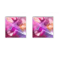 Background Art Abstract Watercolor Cufflinks (square) by Wegoenart