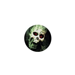 Screaming Skull Human Halloween 1  Mini Magnets by Wegoenart