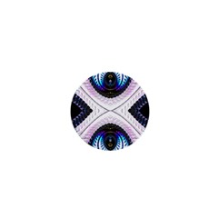 Patterns Fractal Background Digital 1  Mini Magnets by Wegoenart