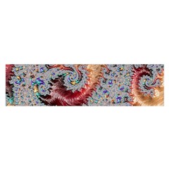 Fractal Artwork Design Pattern Satin Scarf (oblong) by Wegoenart