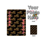 Dragon Motif Print Pattern Playing Cards 54 (Mini) Front - Joker2