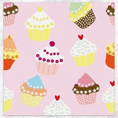 Cupcakes Wallpaper Paper Background Canvas 12  X 12  by Pakrebo
