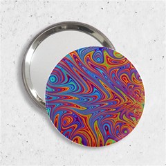 Fractal Psychedelic Fantasy Surreal 2 25  Handbag Mirrors by Pakrebo