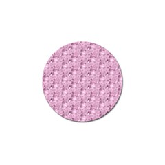Texture Flower Background Pink Golf Ball Marker (4 Pack) by Pakrebo