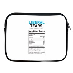 Liberal Tears  Funny With Supplement Facts Custom Colors Apple Ipad Zipper Case by snek