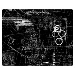 Grunde Double Sided Flano Blanket (medium)  by LalaChandra