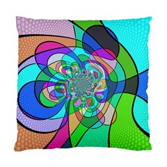 Retro Wave Background Pattern Standard Cushion Case (one Side) by Mariart