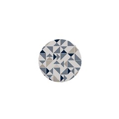 Geometric Triangle Modern Mosaic 1  Mini Magnets by Pakrebo