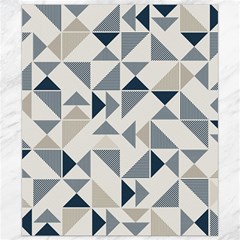 Geometric Triangle Modern Mosaic Canvas 8  X 10  by Pakrebo