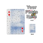 Simple Minimal Shapes Brushes Design Playing Cards 54 (Mini) Front - DiamondA