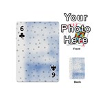 Simple Minimal Shapes Brushes Design Playing Cards 54 (Mini) Front - Club6