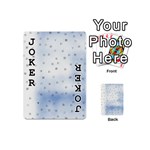 Simple Minimal Shapes Brushes Design Playing Cards 54 (Mini) Front - Joker1