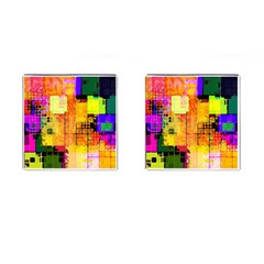 Too Square, Don t Care  Cufflinks (square) by WensdaiAmbrose