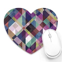 Geometric Sense Heart Mousepads by WensdaiAmbrose