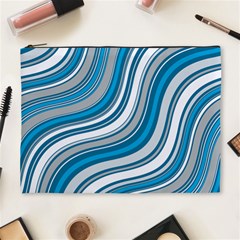 Blue Wave Surges On Cosmetic Bag (xl) by WensdaiAmbrose