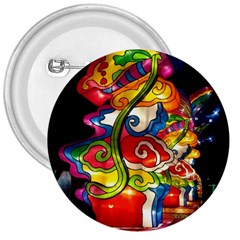 Dragon Lights Centerpiece 3  Buttons by Riverwoman