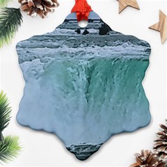 Niagara Falls Ornament (snowflake) by Riverwoman
