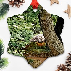 Garden Of The Phoenix Ornament (snowflake) by Riverwoman