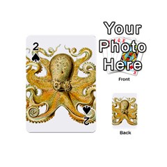 Animal Art Forms In Nature Clips Playing Cards 54 (mini) by Wegoenart