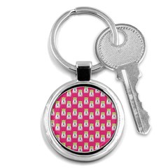 Ghost Pet Pink Key Chains (round)  by snowwhitegirl