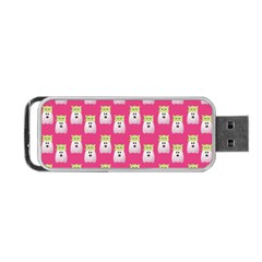Ghost Pet Pink Portable Usb Flash (two Sides) by snowwhitegirl