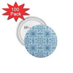 Ornamental Blue 1 75  Buttons (100 Pack)  by snowwhitegirl