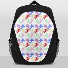Colorful Cherubs White Backpack Bag by snowwhitegirl