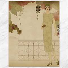 Flapper Lady Vintage Canvas 12  X 16  by snowwhitegirl