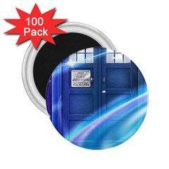 Tardis Space 2 25  Magnets (100 Pack)  by Sudhe