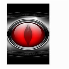 Red Eye Large Garden Flag (two Sides) by Sudhe