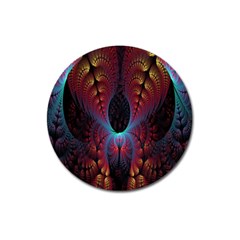Abstract Abstracts Geometric Magnet 3  (round) by Sudhe