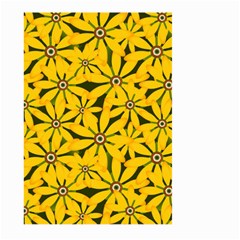 Texture Flowers Nature Background Large Garden Flag (two Sides) by Sudhe