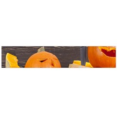 Old Crumpled Pumpkin Large Flano Scarf  by rsooll