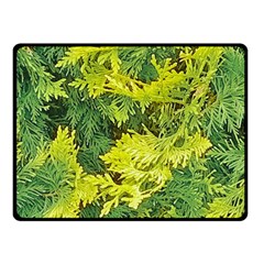 Garden Of The Phoenix Double Sided Fleece Blanket (small)  by Riverwoman