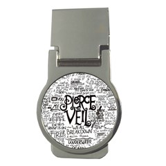 Pierce The Veil Music Band Group Fabric Art Cloth Poster Money Clips (round)  by Sudhe