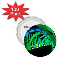 Dragon Lights Panda 1 75  Buttons (100 Pack)  by Riverwoman