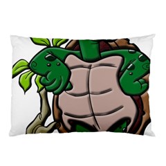 Amphibian Animal Cartoon Reptile Pillow Case (two Sides) by Sudhe